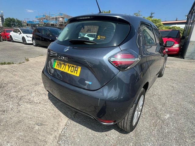 Renault Zoe R135 Ev50 52Kwh Iconic Rapid Charge Grey #6