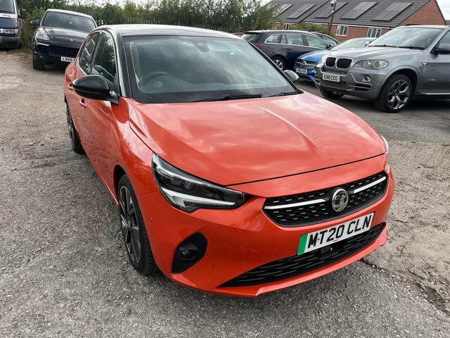 Vauxhall Corsa-e 50Kwh Elite Nav 7.4Kw Charger Orange