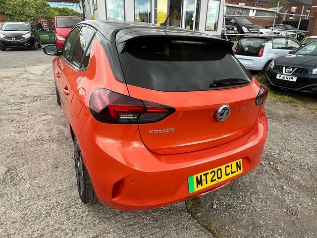 Vauxhall Corsa-e 50Kwh Elite Nav 7.4Kw Charger Orange #4