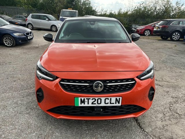 Vauxhall Corsa-e 50Kwh Elite Nav 7.4Kw Charger Orange #2