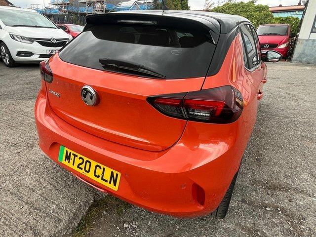 Vauxhall Corsa-e 50Kwh Elite Nav 7.4Kw Charger Orange #6