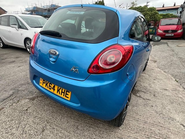 Ford KA 1.2 Edge Euro 5 S S Blue #6