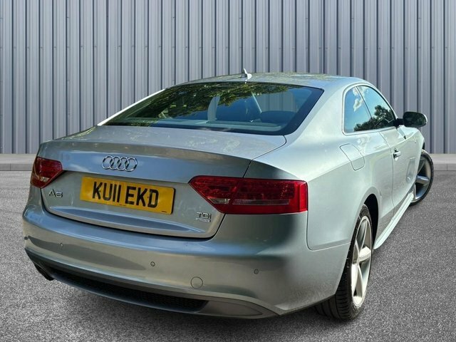 Audi A5 2.0 Tdi S Line Quattro Euro 5 S S Silver #6