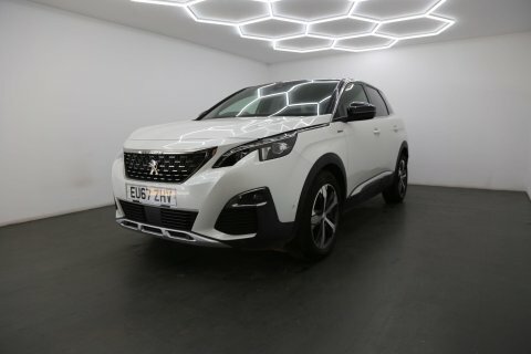 Peugeot 3008 1.6 Bluehdi Gt EU67ZHV White #3