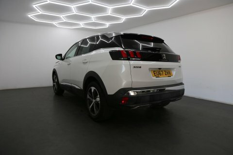 Peugeot 3008 1.6 Bluehdi Gt EU67ZHV White #6