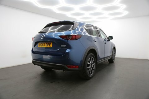 Mazda CX-5 2.2 Skyactiv-d Sport BG67OPE Blue #4