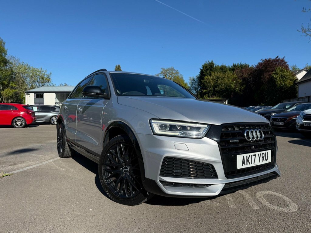 Audi Q3 2.0 Tdi Black Edition S Tronic Quattro Euro 6 S S Silver