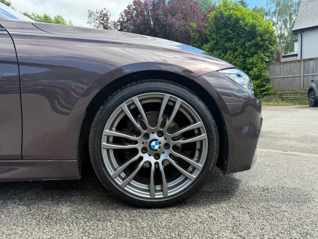BMW 3 Series 2.0 320D M Sport Euro 5 S S Brown #4