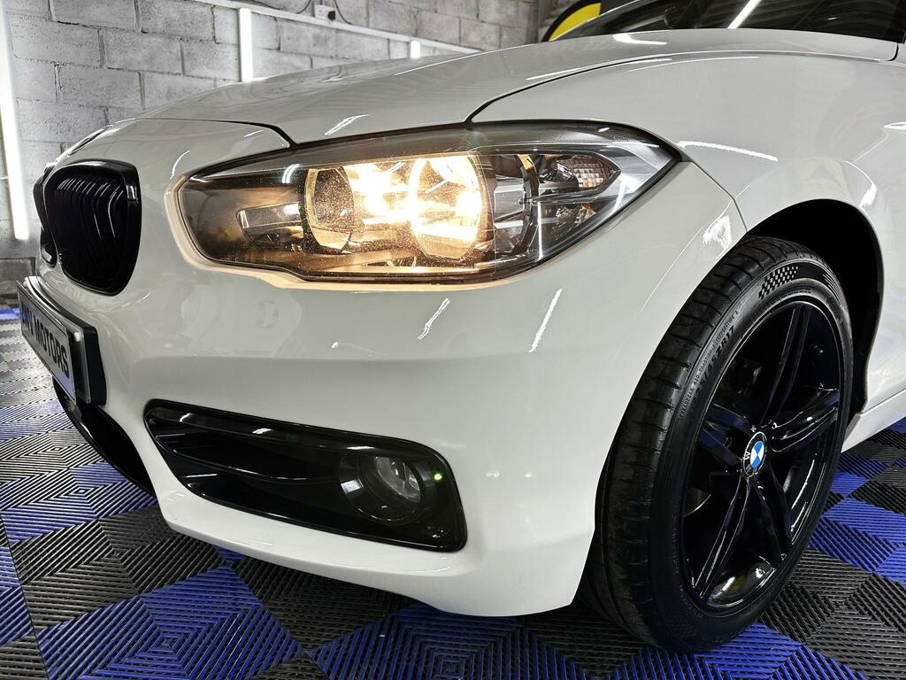 BMW 1 Series 1.5 116D Sport Euro 6 Ss MH65YFF White #5
