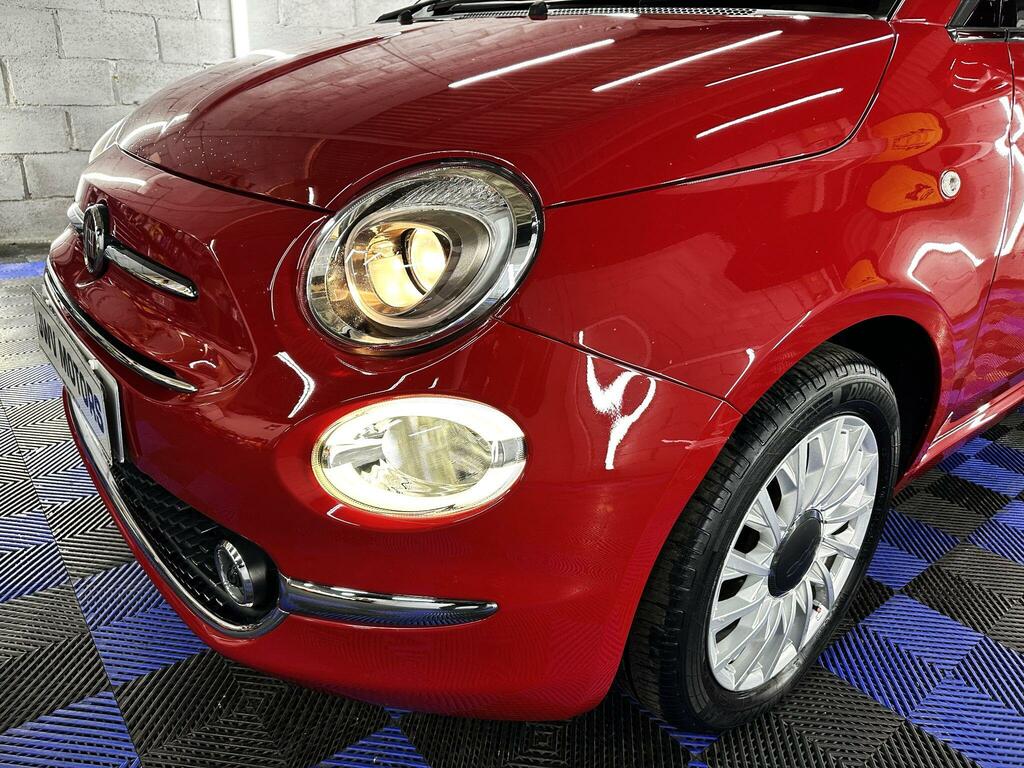 Fiat 500 1.2 Lounge Euro 6 Ss EF66GFA Red #5