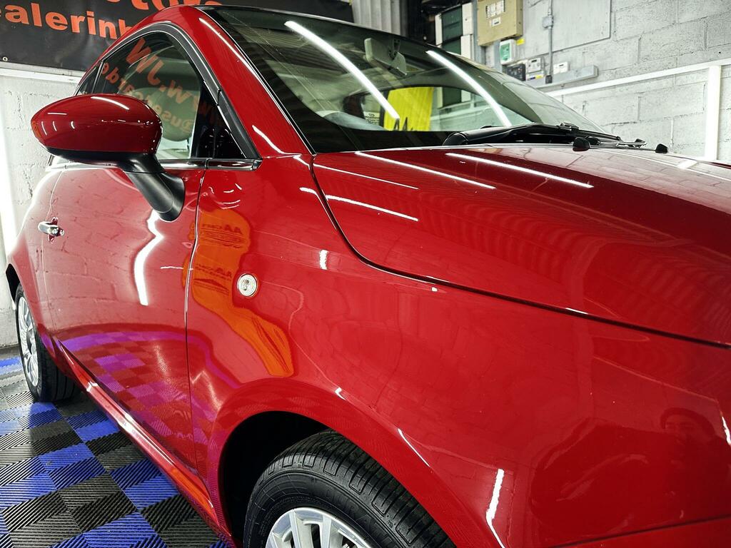 Fiat 500 1.2 Lounge Euro 6 Ss EF66GFA Red #2