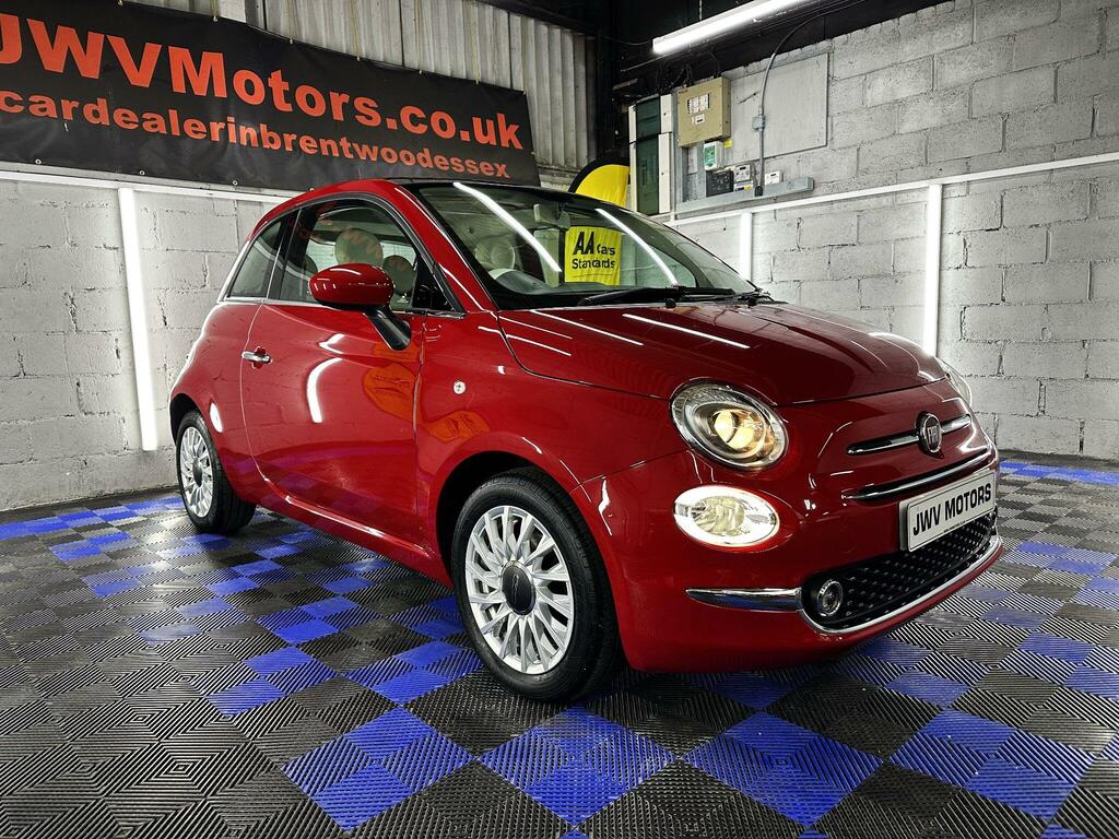 Fiat 500 1.2 Lounge Euro 6 Ss Red