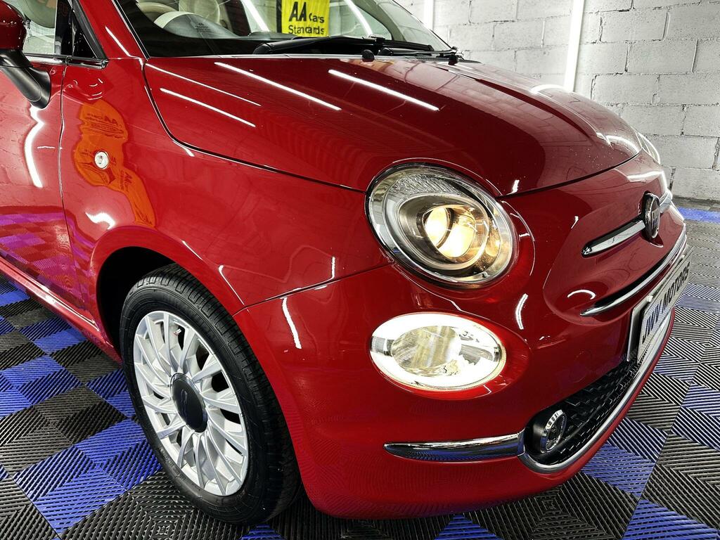 Fiat 500 1.2 Lounge Euro 6 Ss EF66GFA Red #3