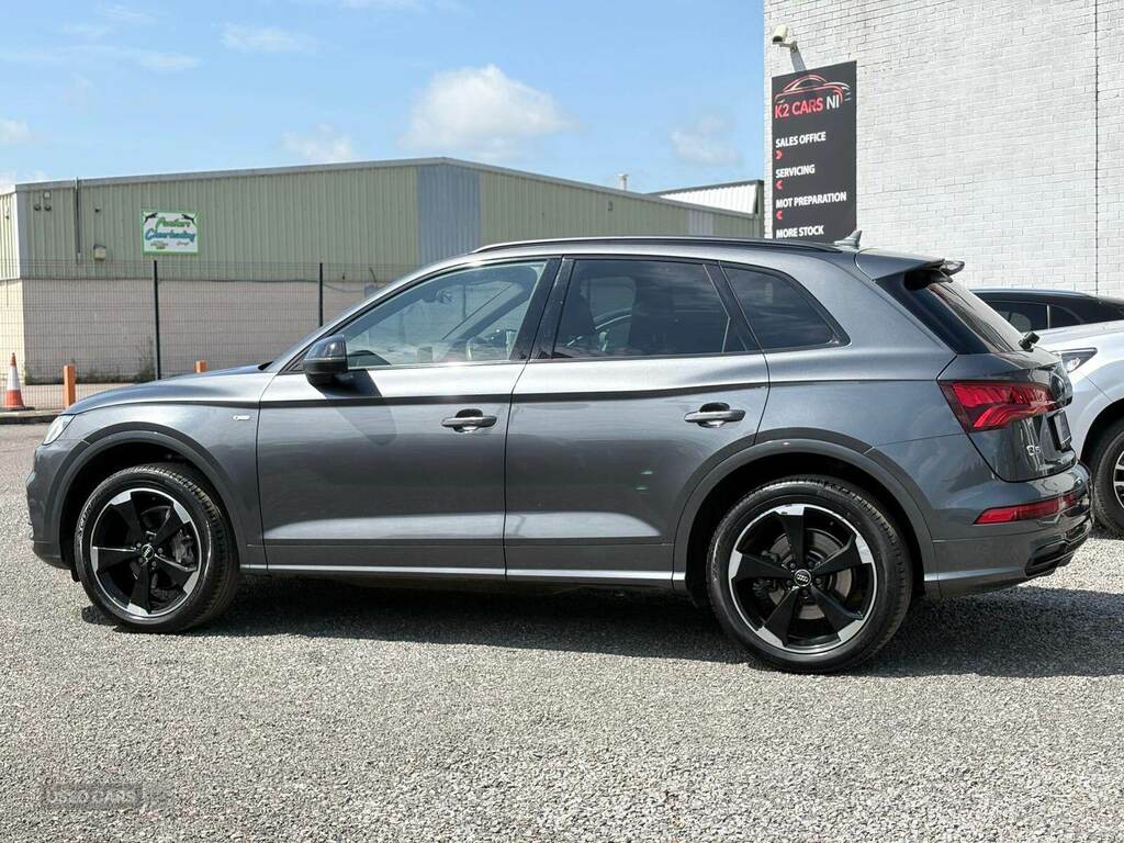 Audi Q5 40 Tdi Quattro Black Edition S Tronic RY19LZR Grey #6
