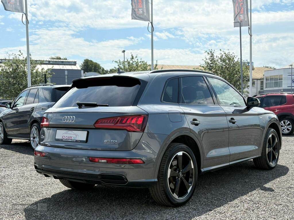 Audi Q5 40 Tdi Quattro Black Edition S Tronic RY19LZR Grey #5