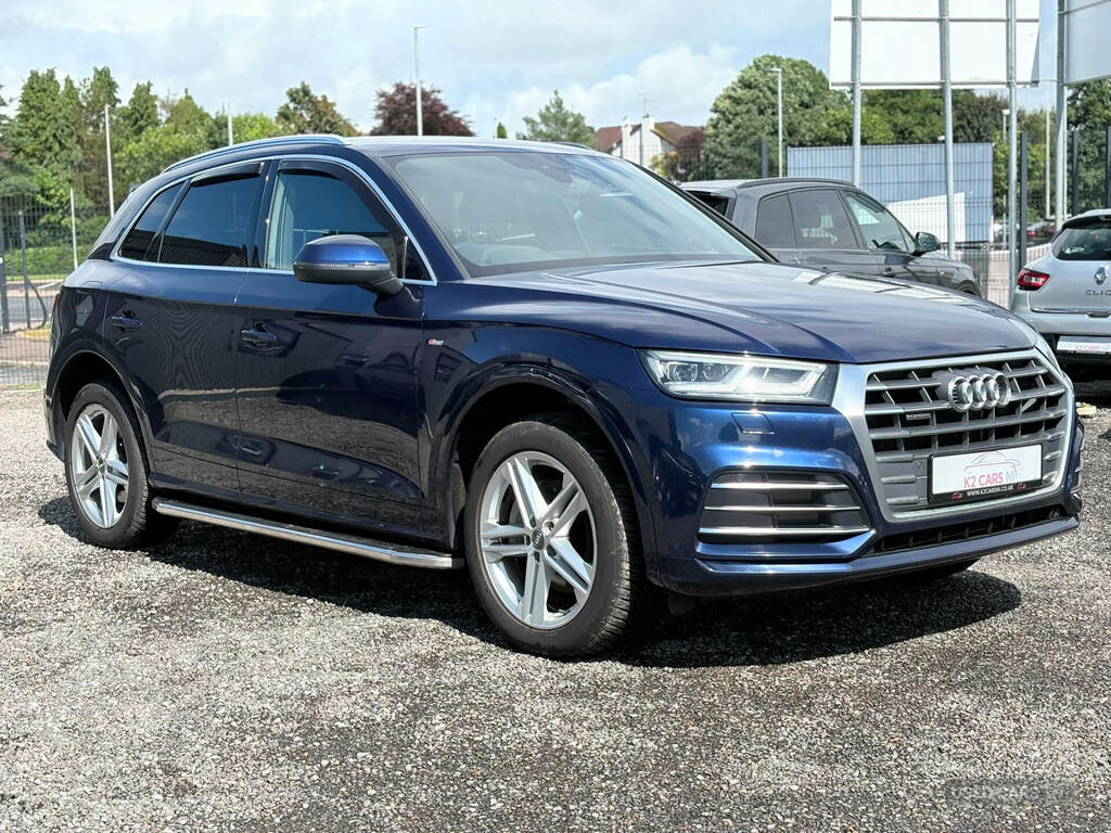 Audi Q5 2.0 Tdi Quattro S Line S Tronic Blue