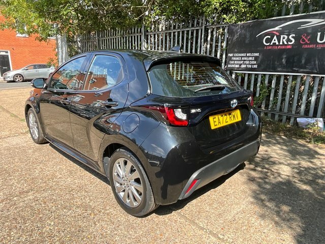 Toyota Yaris Vvt-h Icon E-cvt Euro EA72RWV Black #5