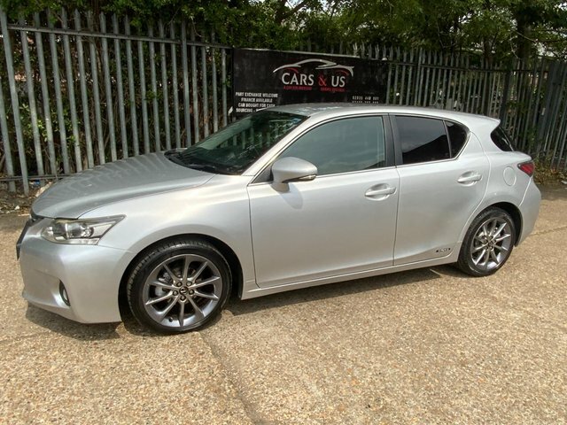 Lexus CT 200H Advance Cvt Euro Silver #4