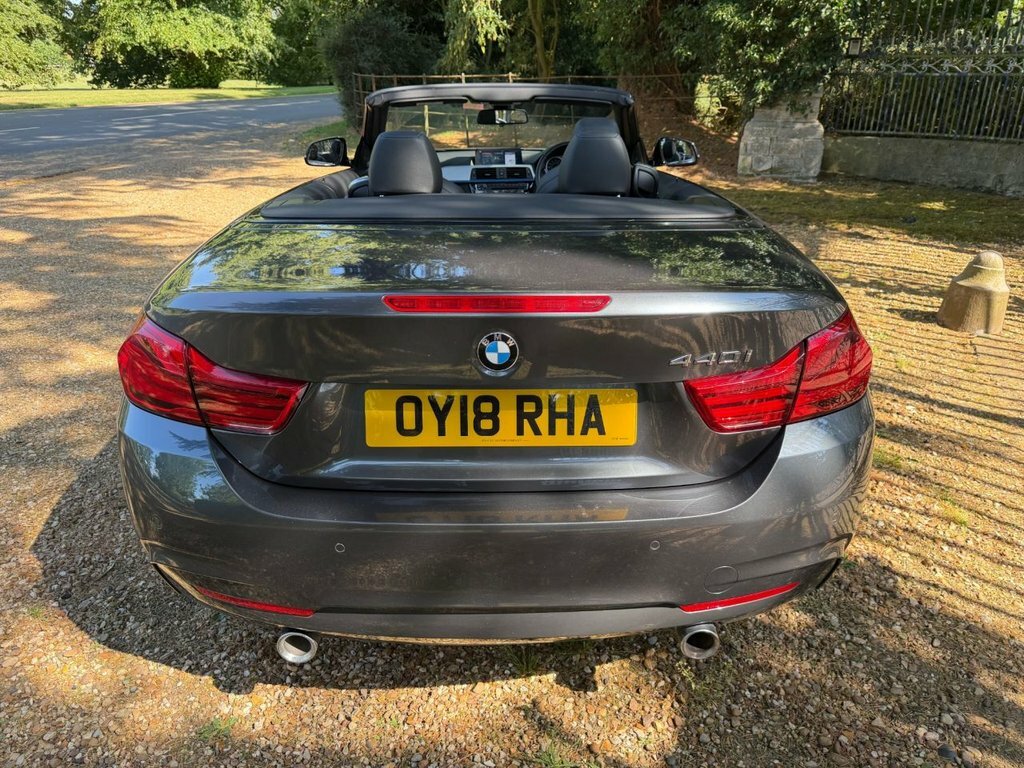 BMW 4 Series 3.0 430D M Sport Euro 6 Ss Black #8