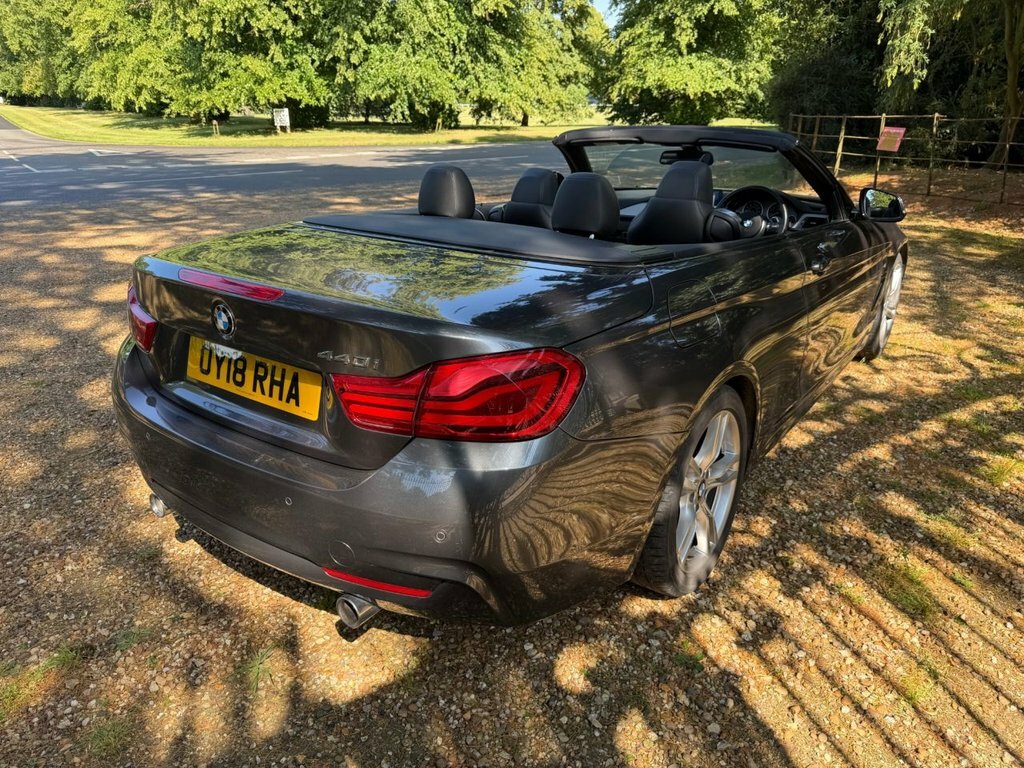 BMW 4 Series 3.0 430D M Sport Euro 6 Ss Black #7