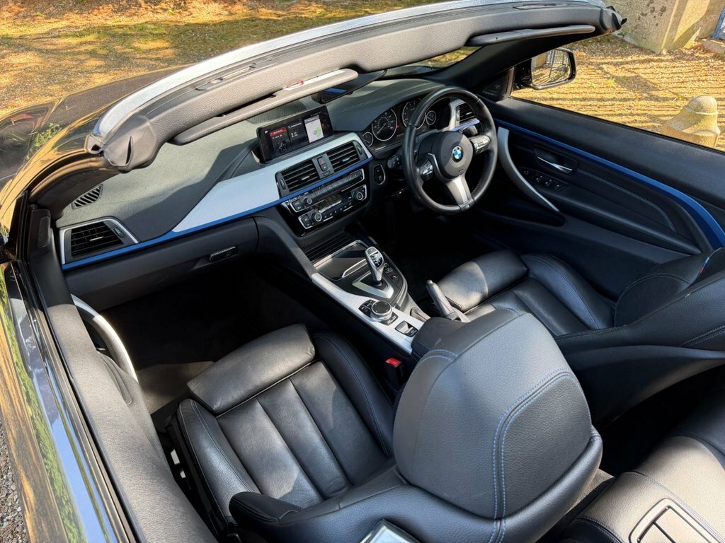 BMW 4 Series 3.0 430D M Sport Euro 6 Ss Black #17