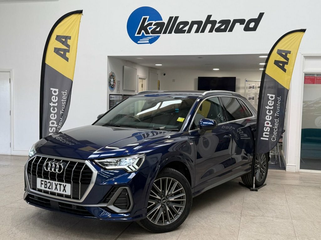 Audi Q3 1.5L S Line FB21XTX Blue #2