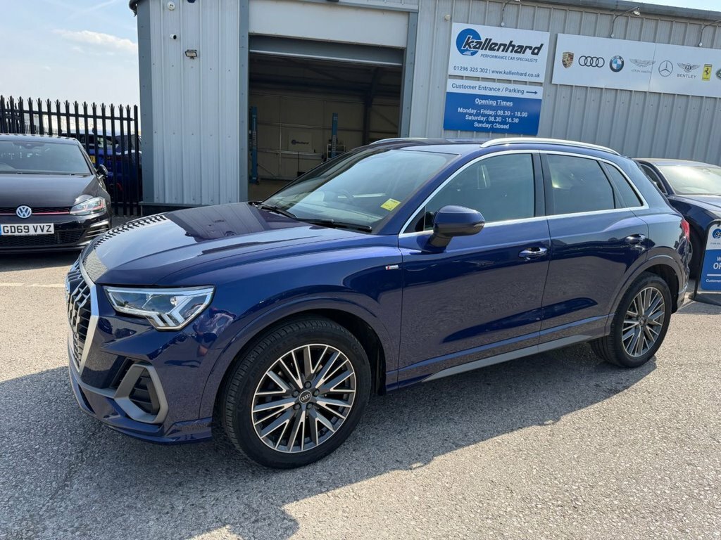Audi Q3 1.5L S Line Blue