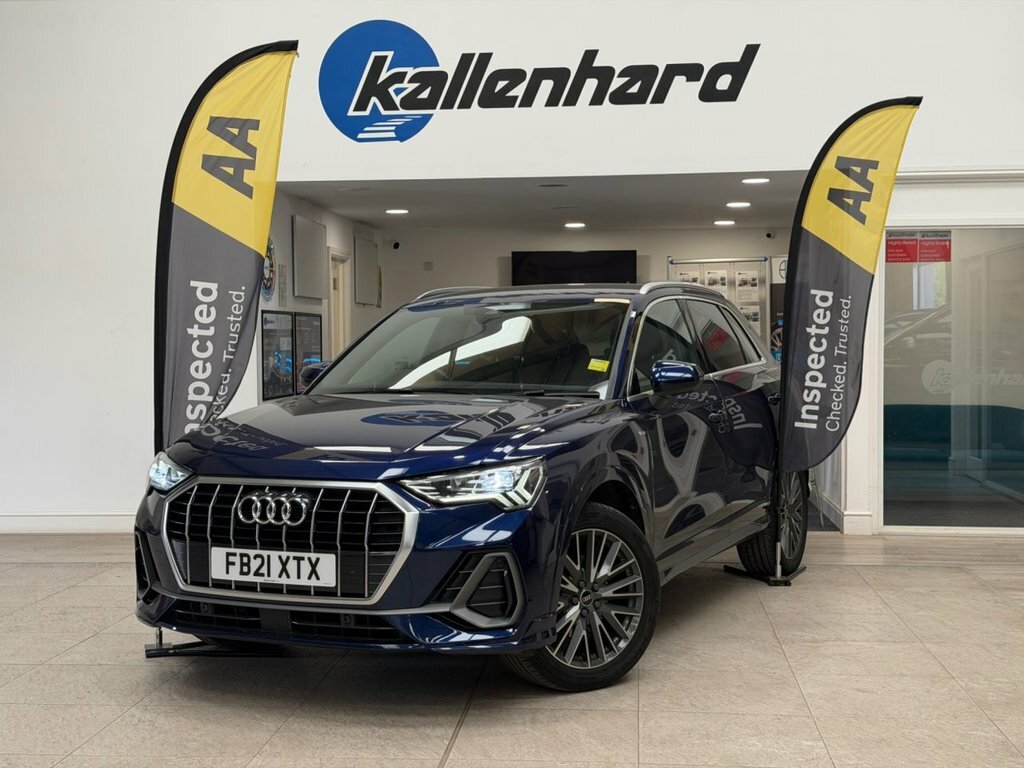Audi Q3 1.5L S Line Blue