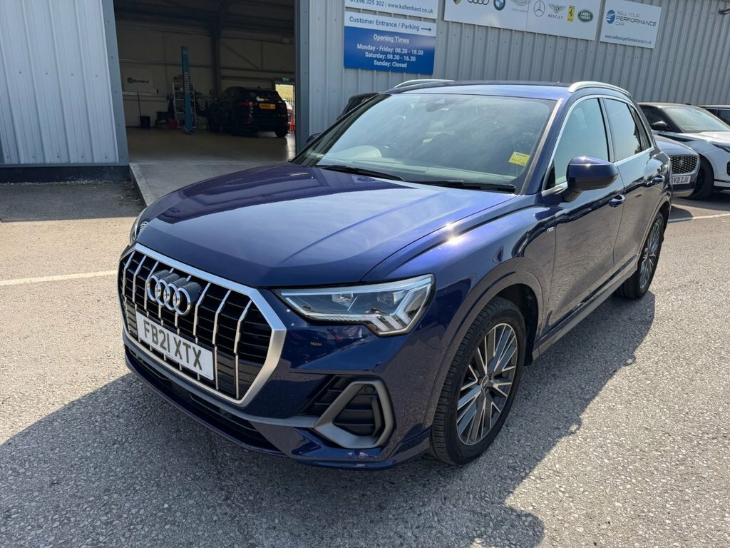 Audi Q3 1.5L S Line Blue #4