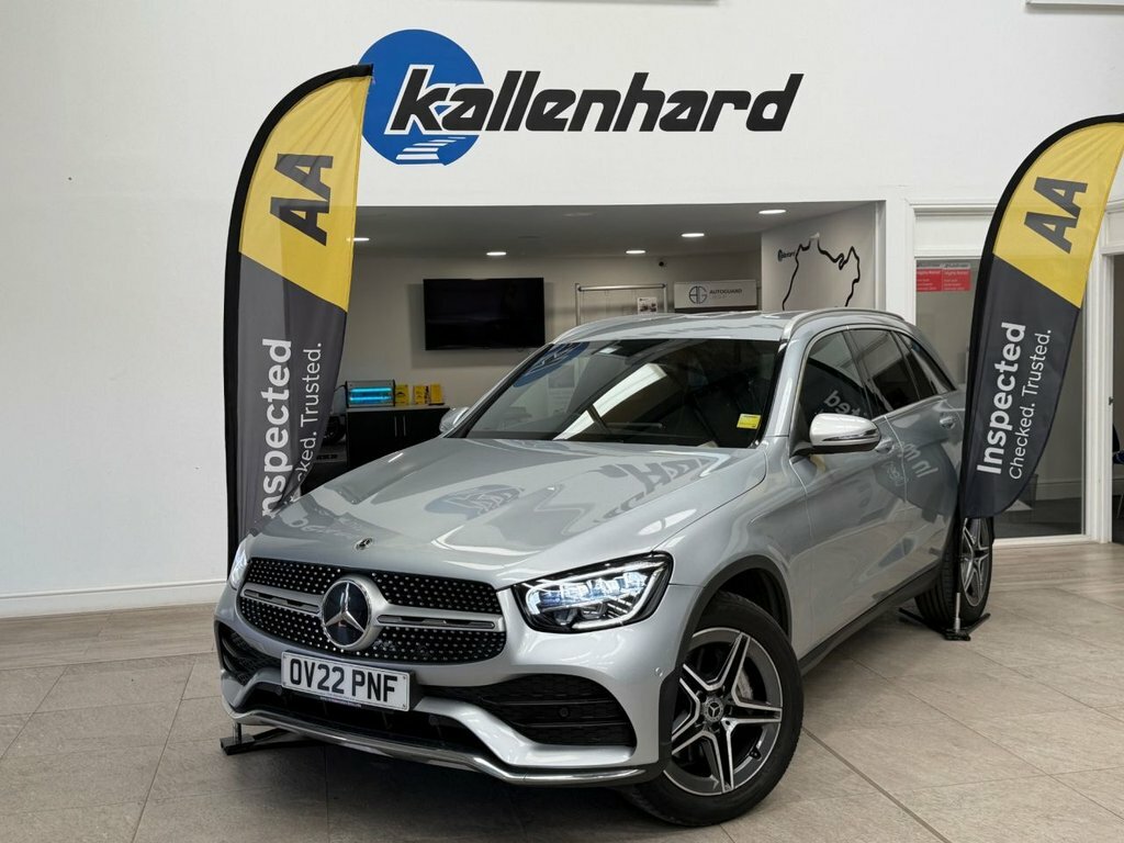 Mercedes-Benz GLC Class 2L Amg Line OV22PNF Silver #2