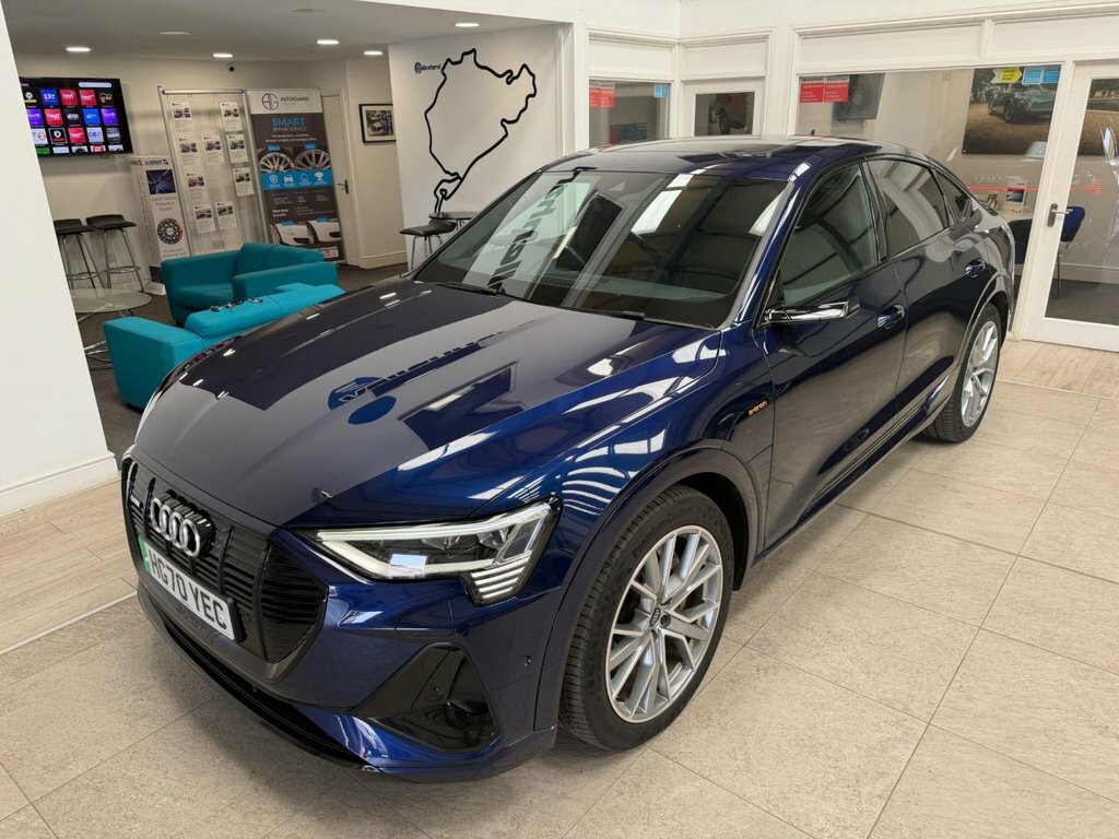 Audi E-tron Suv Blue #5