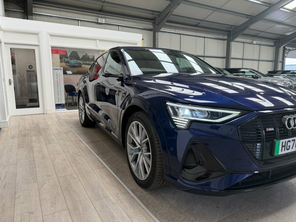 Audi E-tron Suv Blue #4