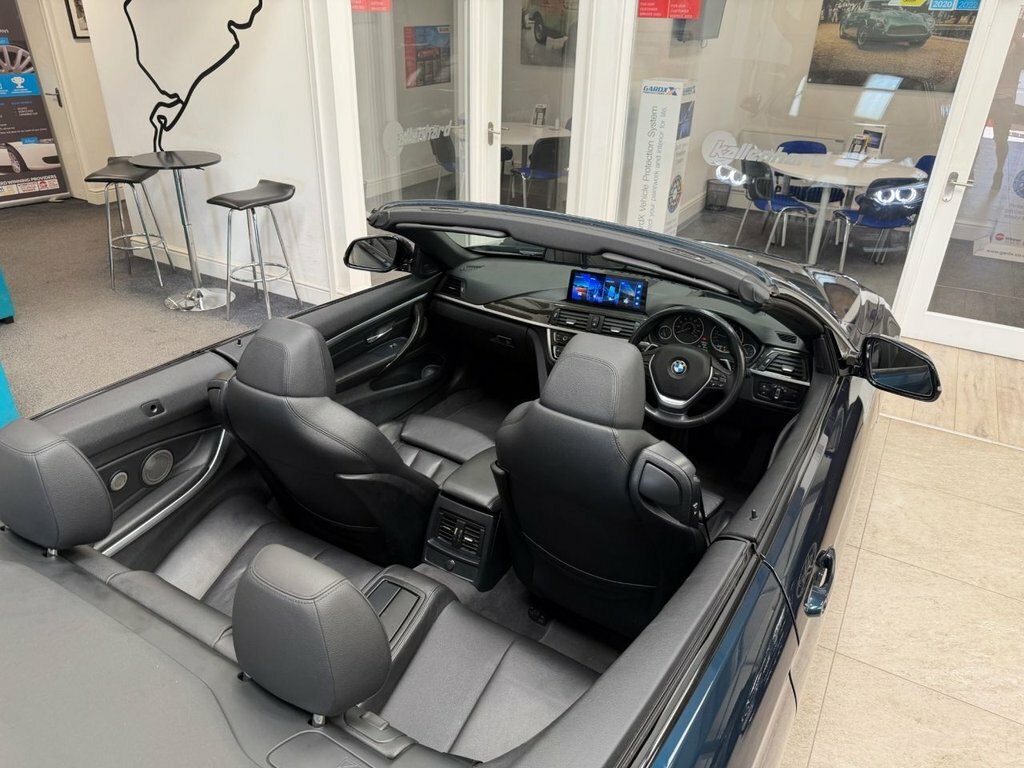 BMW 4 Series Convertible Blue #19