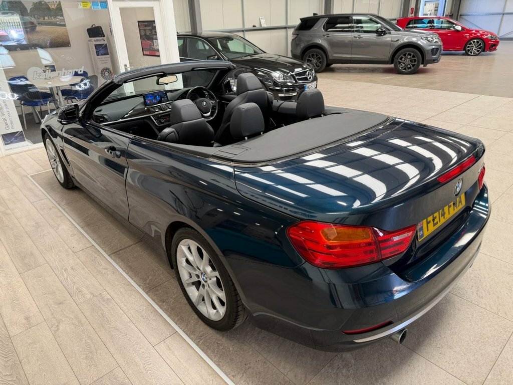 BMW 4 Series Convertible Blue #17