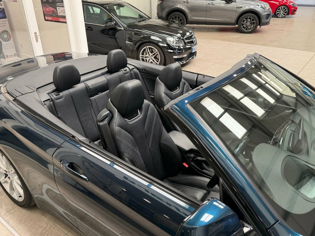 BMW 4 Series Convertible Blue #9