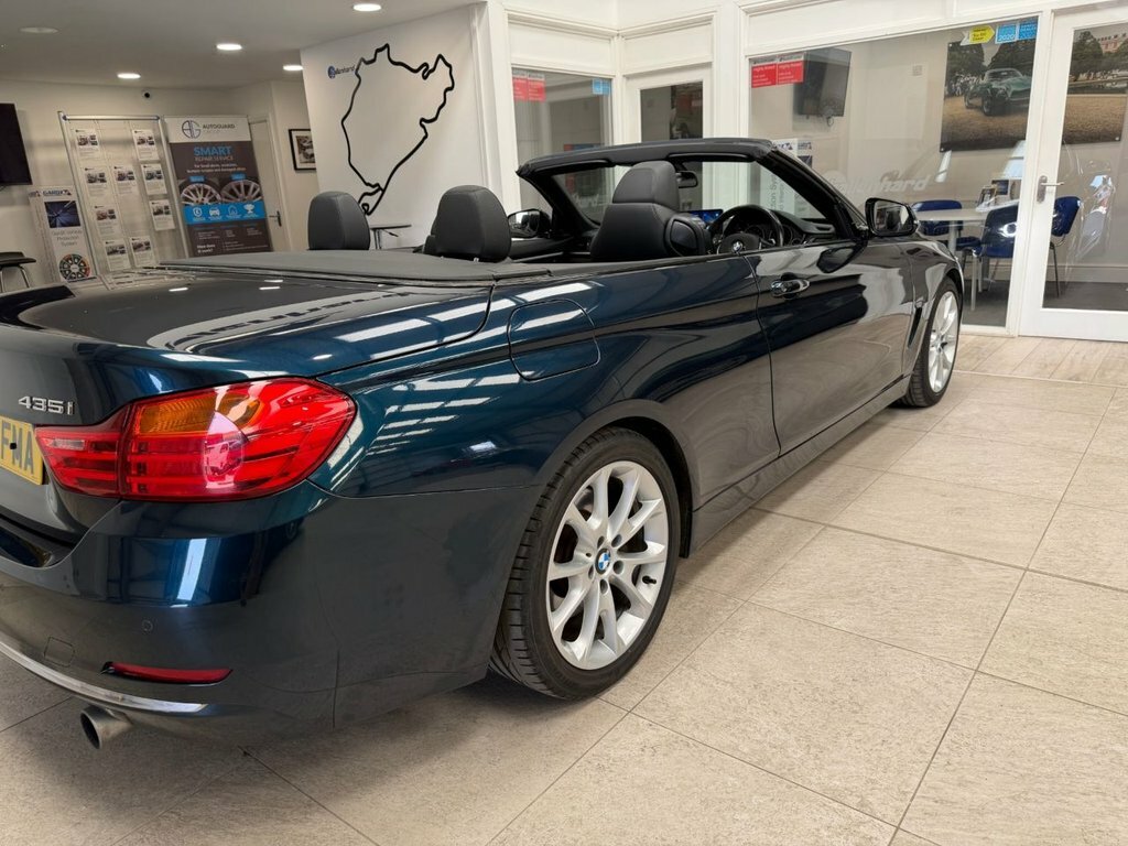 BMW 4 Series Convertible Blue #16