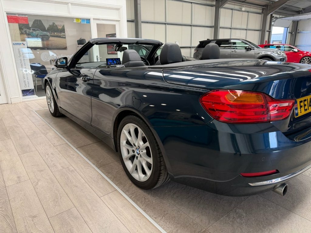 BMW 4 Series Convertible Blue #13