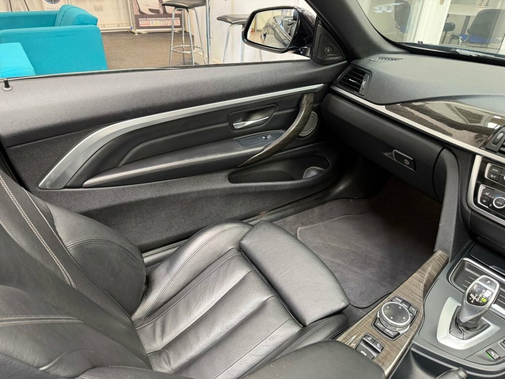 BMW 4 Series Convertible Blue #26