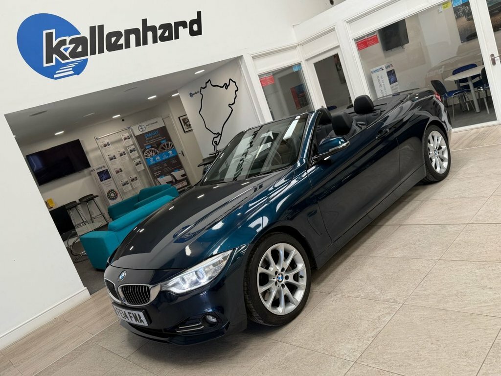 BMW 4 Series Convertible Blue #12