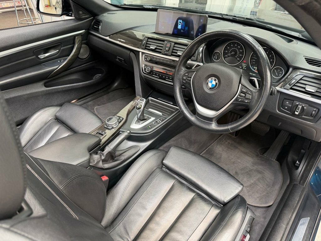 BMW 4 Series Convertible Blue #25