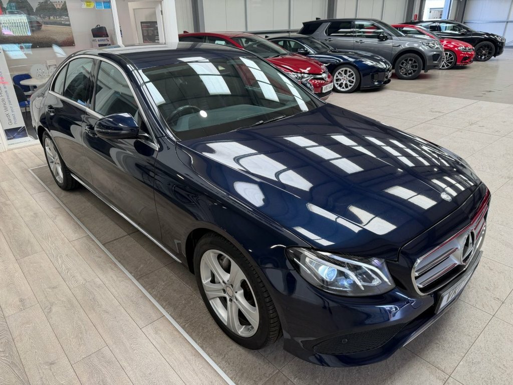 Mercedes-Benz E Class 3L Se Blue #6