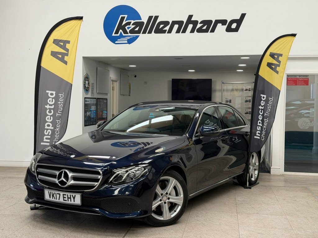 Mercedes-Benz E Class 3L Se Blue