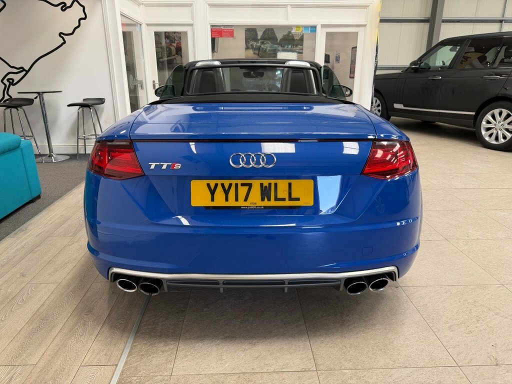 Audi TTS Convertible Blue #4