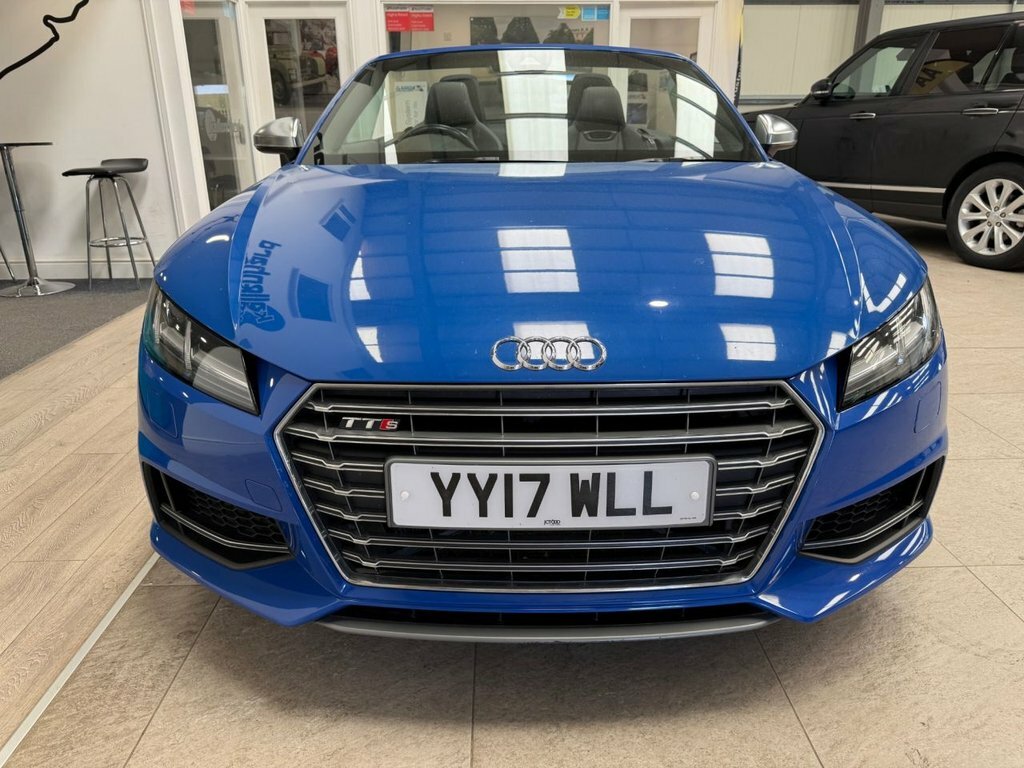 Audi TTS Convertible Blue #3