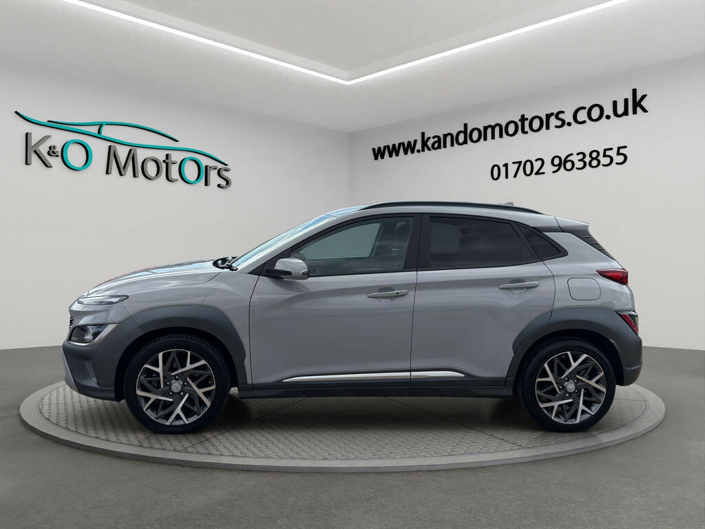 Hyundai Kona 1.6 H-gdi Premium Dct Euro 6 Ss Grey #3