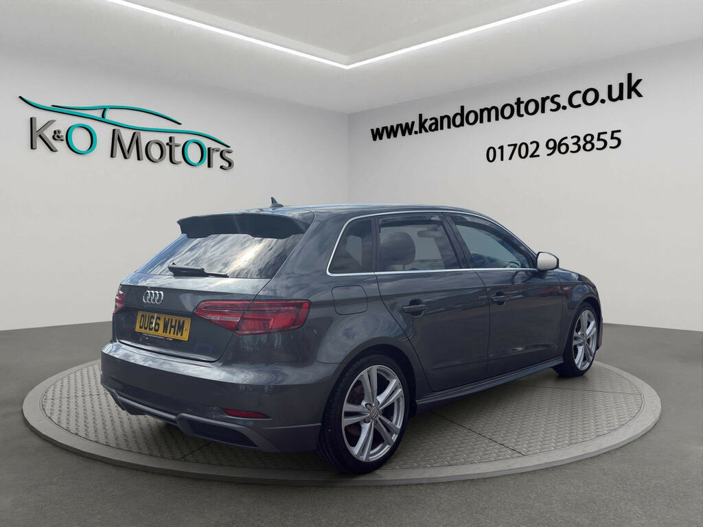 Audi A3 2.0 Tfsi S Line Sportback Euro 6 Ss Grey #6