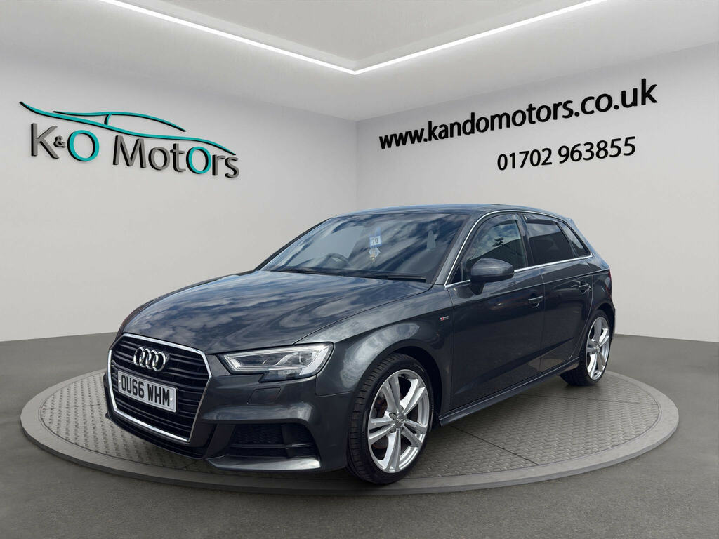 Audi A3 2.0 Tfsi S Line Sportback Euro 6 Ss Grey