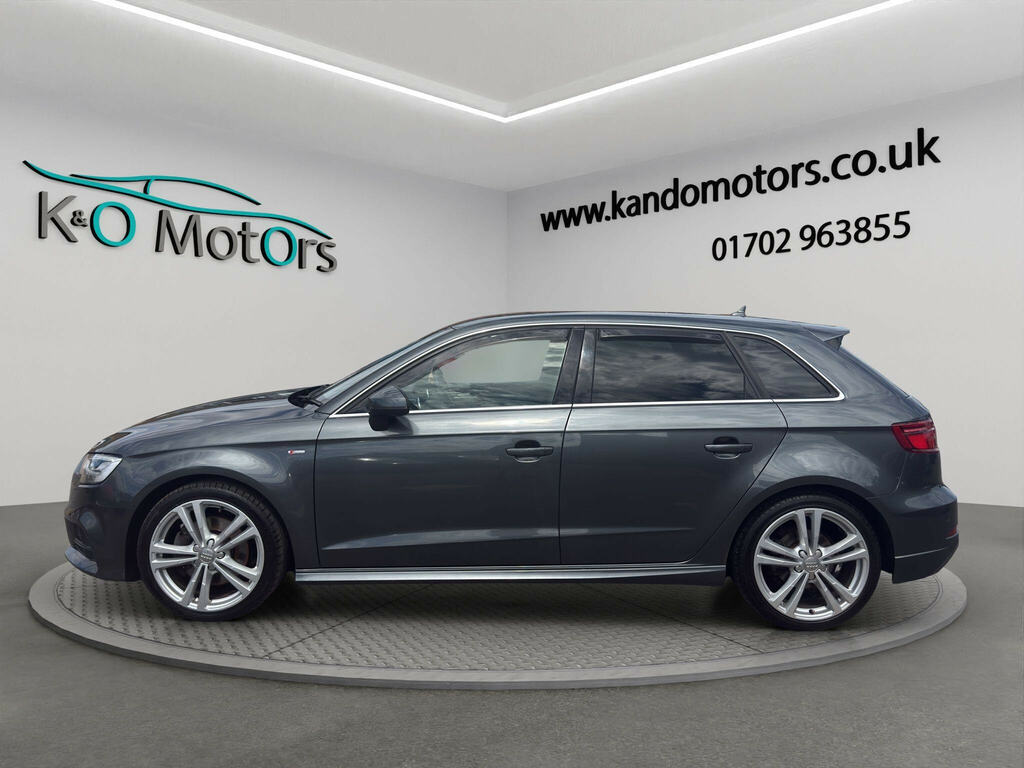 Audi A3 2.0 Tfsi S Line Sportback Euro 6 Ss Grey #3