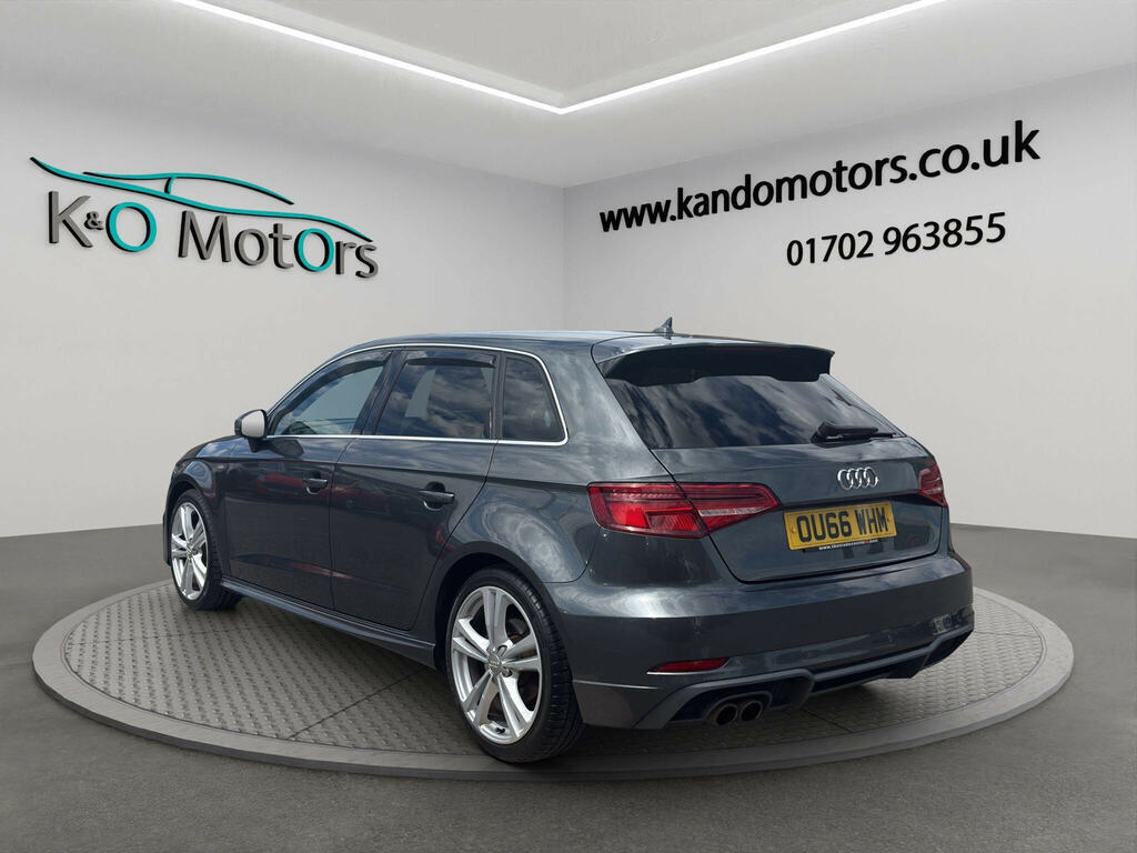 Audi A3 2.0 Tfsi S Line Sportback Euro 6 Ss Grey #4