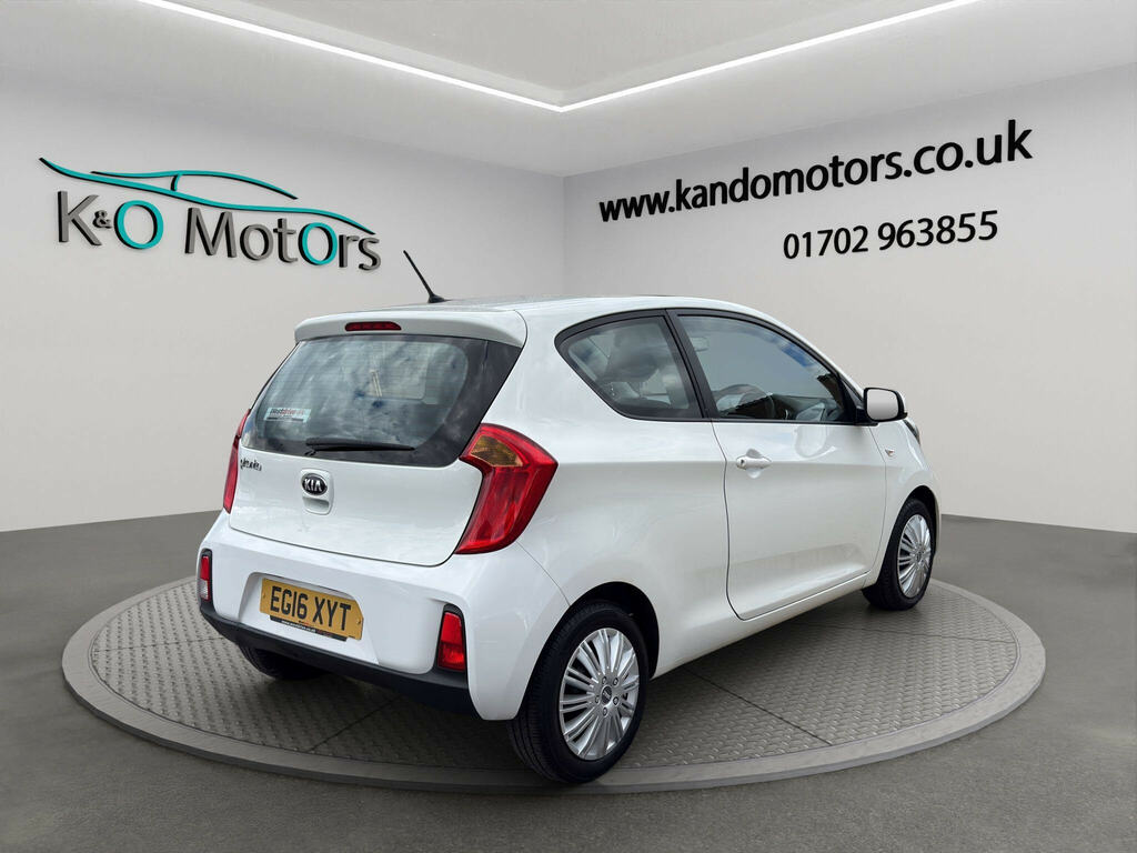Kia Picanto 1.0 1 Euro 6 White #6